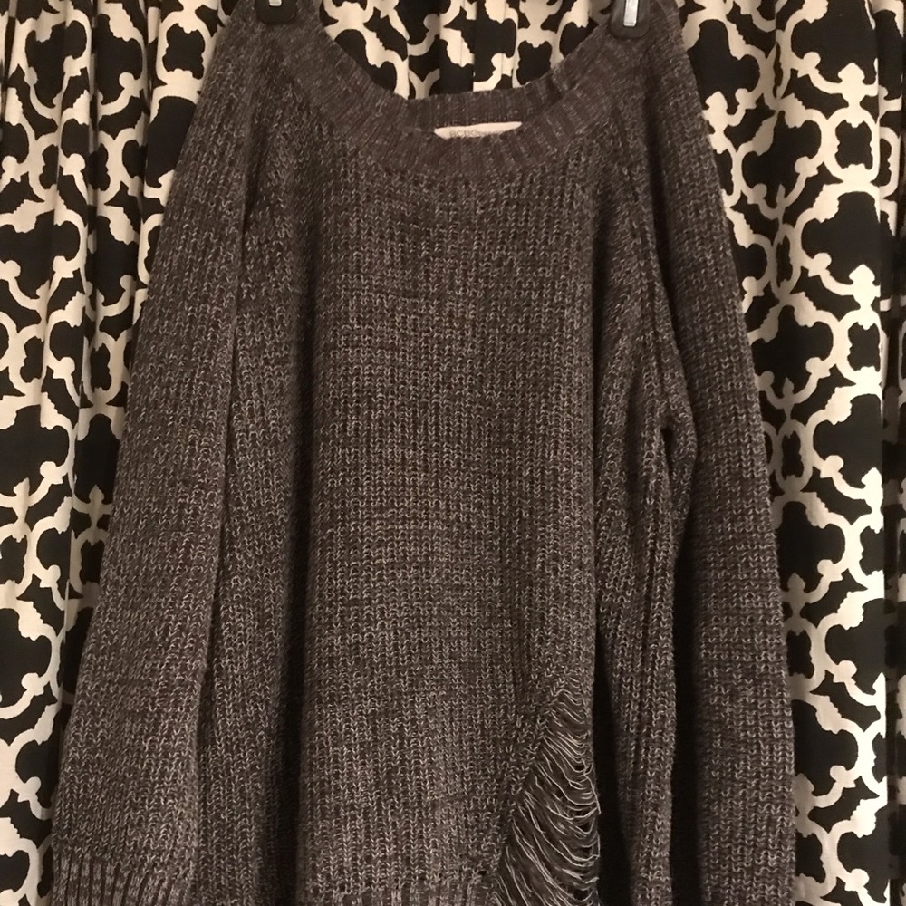 BCBG Distressed Knit Jumper for SALE!